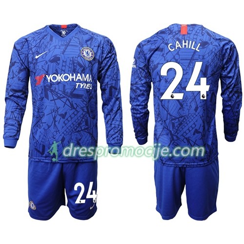 Chelsea Dres Cahill 24 Dječji Domaći 2019/2020 Dugim Rukavima Chelsea Dres Cahill 24 Dječji Domaći 2019/2020 Dugim Rukavima